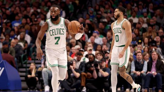 BSJ Game Report: Celtics 119, Mavericks 110 - Celtics get 73 from Brown and Tatum to hold off Mavs taken at BSJ Headquarters (Celtics)